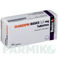 ОЛАНЗАПІН (OLANZAPIN) 2,5 мг таблетки 35 шт - Оланзапін BASICS