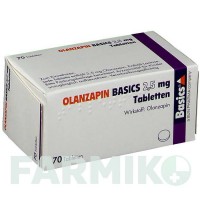 ОЛАНЗАПИН (OLANZAPIN) 2,5 мг таблетки 70 шт - Оланзапин BASICS