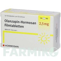 ОЛАНЗАПІН (OLANZAPIN) 2,5 мг таблетки 56 шт - Оланзапін HORMOSAN PHARMA