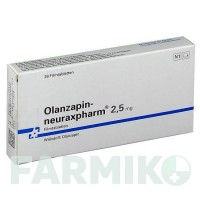 ОЛАНЗАПІН (OLANZAPIN) 2,5 мг таблетки 28 шт - Оланзапін NEURAXPHARM