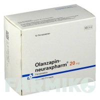 ОЛАНЗАПІН (OLANZAPIN) 20 мг таблетки 70 шт - Оланзапін NEURAXPHARM