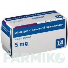ОЛАНЗАПИН (OLANZAPIN) 5 мг таблетки 56 шт - Оланзапин 1 A PHARMA