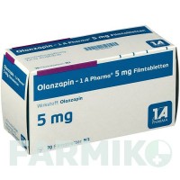 ОЛАНЗАПИН (OLANZAPIN) 5 мг таблетки 70 шт - Оланзапин 1 A PHARMA