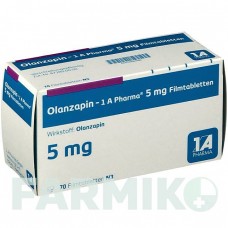 ОЛАНЗАПИН (OLANZAPIN) 5 мг таблетки 70 шт - Оланзапин 1 A PHARMA