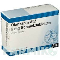 ОЛАНЗАПІН (OLANZAPIN) 5 мг таблетки 70 шт - Оланзапін ABZ PHARMA