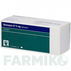 ОЛАНЗАПІН (OLANZAPIN) 5 мг таблетки 70 шт - Оланзапін ABZ PHARMA