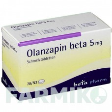 ОЛАНЗАПІН (OLANZAPIN) 5 мг таблетки 70 шт - Оланзапін BETAPHARM