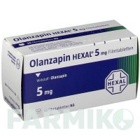 ОЛАНЗАПИН (OLANZAPIN) 5 мг таблетки 70 шт - Оланзапин HEXAL