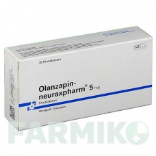 ОЛАНЗАПИН (OLANZAPIN) 5 мг таблетки 70 шт - Оланзапин NEURAXPHARM