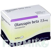 ОЛАНЗАПИН (OLANZAPIN) 7,5 мг таблетки 70 шт - Оланзапин BETAPHARM