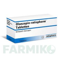 ОЛАНЗАПИН (OLANZAPIN) 7,5 мг таблетки 70 шт - Оланзапин RATIOPHARM