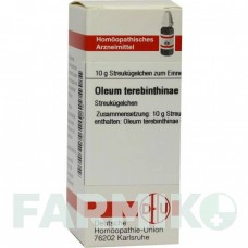 ОЛЕУМ ТЕРЕБИНТИНА (OLEUM TEREBINTHINAE) C 30 глобули 10 г - Гомеопатия DHU