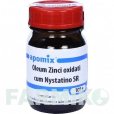 ОЛЕУМ ЦИНЦИ (OLEUM ZINCI) суспензия 100 г - Нистатин, Цинка оксид APOMIX