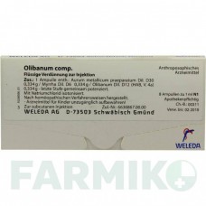 ОЛІБАНУМ КОМП (OLIBANUM COMP) ампули 8x1 мл - Гомеопатія WELEDA
