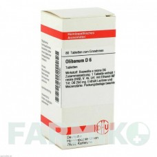 ОЛИБАНУМ (OLIBANUM) D 6 таблетки 80 шт - Гомеопатия DHU