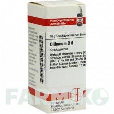 ОЛИБАНУМ (OLIBANUM) D 8 глобули 10 г - Гомеопатия DHU