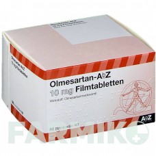ОЛМЕСАРТАН (OLMESARTAN) 10 мг таблетки 56 шт - Олмесартан ABZ PHARMA