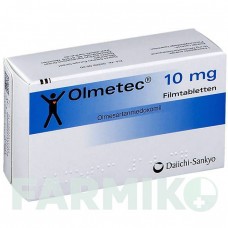 ОЛМЕТЕК (OLMETEC) 10 мг таблетки 28 шт - Олмесартан DAIICHI SANKYO