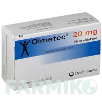 ОЛМЕТЕК (OLMETEC) 20 мг таблетки 98 шт - Олмесартан DAIICHI SANKYO