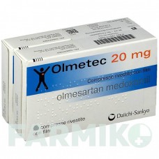 ОЛМЕТЕК (OLMETEC) 20 мг таблетки 56 шт - Олмесартан KOHLPHARMA
