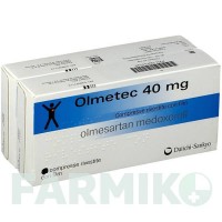 ОЛМЕТЕК (OLMETEC) 40 мг таблетки 98 шт - Олмесартан KOHLPHARMA
