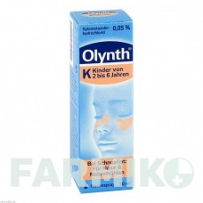 ОЛІНТ (OLYNTH) 0,05% спрей 10 мл - Ксилометазолін JOHNSON & JOHNSON