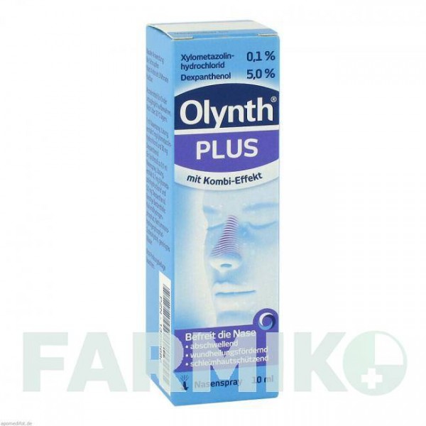 ОЛІНТ (OLYNTH) 0,1%/5% спрей 10 мл - Ксилометазолін JOHNSON & JOHNSON