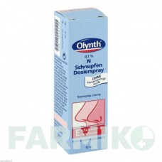 ОЛІНТ (OLYNTH) 0,1% спрей 10 мл - Ксилометазолін JOHNSON & JOHNSON