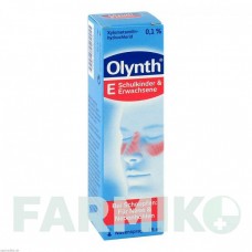 ОЛІНТ (OLYNTH) 0,1% спрей 15 мл - Ксилометазолін JOHNSON & JOHNSON