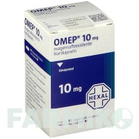 ОМЕП (OMEP) 10 мг капсули 30 шт - Омепразол HEXAL