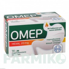ОМЕП (OMEP) 20 мг капсулы 14 шт - Омепразол HEXAL