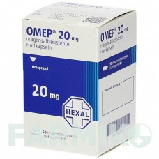 ОМЕП (OMEP) 20 мг капсули 50 шт - Омепразол HEXAL