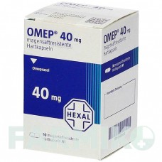 ОМЕП (OMEP) 40 мг капсули 30 шт - Омепразол HEXAL