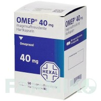 ОМЕП (OMEP) 40 мг капсули 50 шт - Омепразол HEXAL