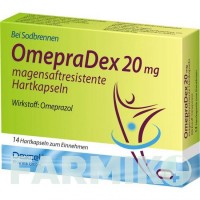 ОМЕПРАДЕКС (OMEPRADEX) 20 мг капсули 14 шт - Омепразол DEXCEL PHARMA
