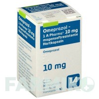 ОМЕПРАЗОЛ (OMEPRAZOL) 10 мг капсули 30 шт - Омепразол 1 A PHARMA