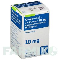ОМЕПРАЗОЛ (OMEPRAZOL) 10 мг капсулы 100 шт - Омепразол 1 A PHARMA