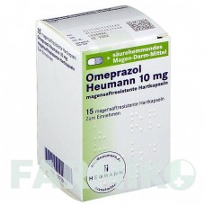 ОМЕПРАЗОЛ (OMEPRAZOL) 10 мг капсулы 15 шт - Омепразол HEUMANN PHARMA