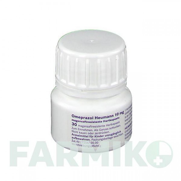 ОМЕПРАЗОЛ (OMEPRAZOL) 10 мг капсулы 30 шт - Омепразол HEUMANN PHARMA
