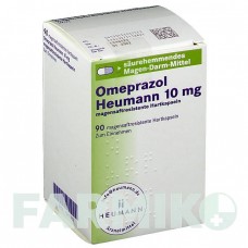 ОМЕПРАЗОЛ (OMEPRAZOL) 10 мг капсулы 90 шт - Омепразол HEUMANN PHARMA