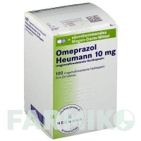 ОМЕПРАЗОЛ (OMEPRAZOL) 10 мг капсули 100 шт - Омепразол HEUMANN PHARMA