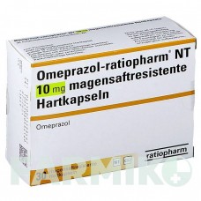 ОМЕПРАЗОЛ (OMEPRAZOL) 10 мг капсулы 30 шт - Омепразол RATIOPHARM