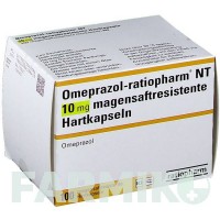 ОМЕПРАЗОЛ (OMEPRAZOL) 10 мг капсулы 100 шт - Омепразол RATIOPHARM