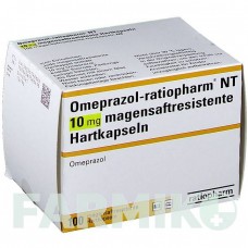 ОМЕПРАЗОЛ (OMEPRAZOL) 10 мг капсулы 100 шт - Омепразол RATIOPHARM
