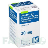 ОМЕПРАЗОЛ (OMEPRAZOL) 20 мг капсули 30 шт - Омепразол 1 A PHARMA