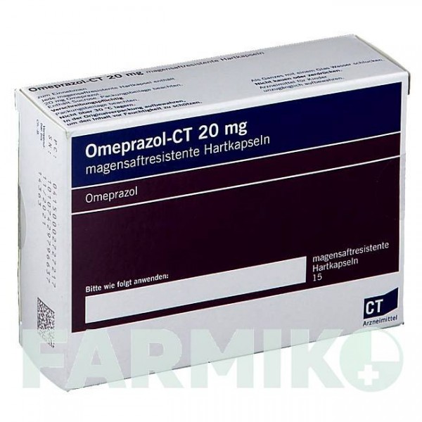 ОМЕПРАЗОЛ (OMEPRAZOL) 20 мг капсулы 15 шт - Омепразол ABZ PHARMA