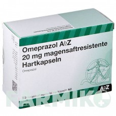 ОМЕПРАЗОЛ (OMEPRAZOL) 20 мг капсули 50 шт - Омепразол ABZ PHARMA