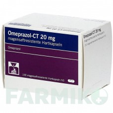 ОМЕПРАЗОЛ (OMEPRAZOL) 20 мг капсули 100 шт - Омепразол ABZ PHARMA