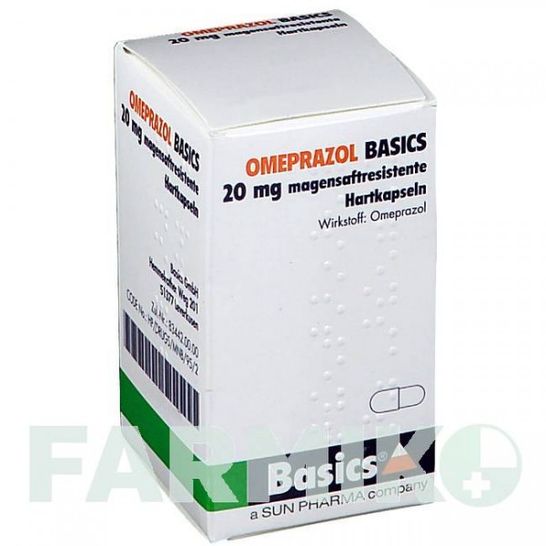 ОМЕПРАЗОЛ (OMEPRAZOL) 20 мг капсулы 15 шт - Омепразол BASICS