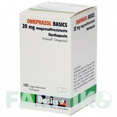 ОМЕПРАЗОЛ (OMEPRAZOL) 20 мг капсулы 100 шт - Омепразол BASICS